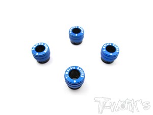 써펀트코리아,Aluminium Body Height Adjuster ( Tamiya Blue ) 4pcs. (#TE-110TB)