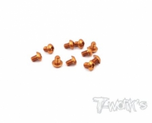 써펀트코리아,7075-T6 Hex. Socket Button Head Screw 3x5mm (Orange) 10pcs.(#ASS-305BO)