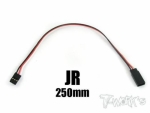 JR Extension with 22 AWG heavy wires 250mm (#EA-012)