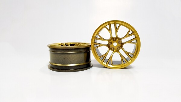 써펀트코리아,CR Model 1/10 Touring Drift Wheel Gold (2) (#6MG)