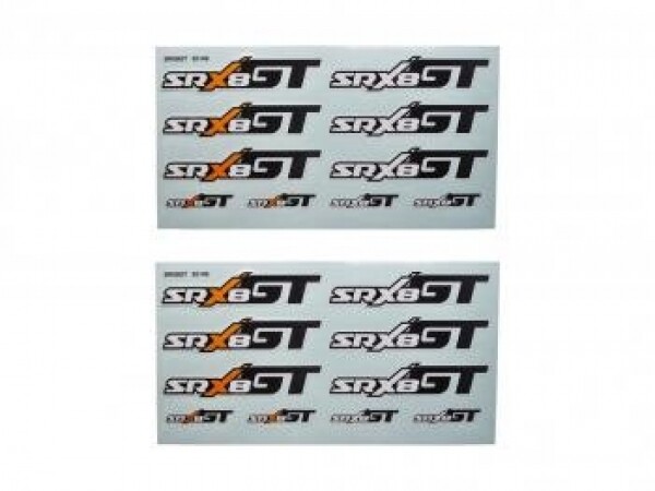 Decal sheet SRX8 GT (2) (#601192)