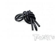 Black Color Silicone tube 1m (#TO-057-BK)