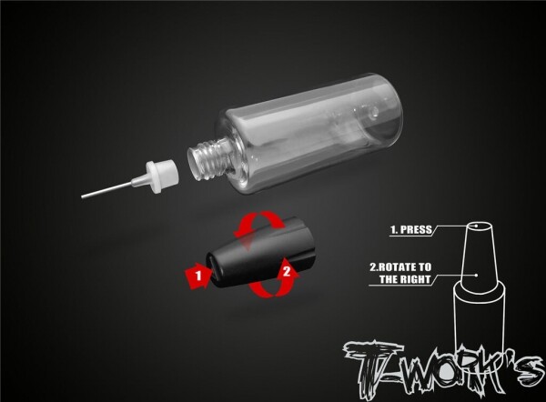 써펀트코리아,Covered Needle Head Oil Bottle 15cc （4pcs）(#TA-106-V2)