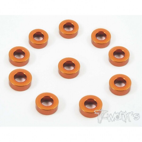 써펀트코리아,Aluminum 3x6x2.0mm Shim 10pcs ( Orange ) (#TA-009O)