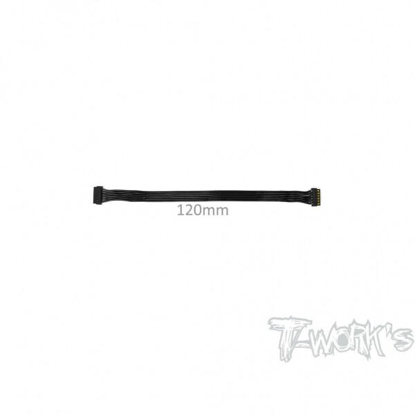 써펀트코리아,BL Motor Flat Sensor Cable 120mm ( Black ) (#EA-038-120)