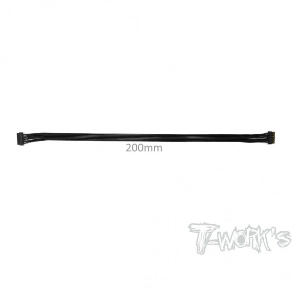 써펀트코리아,BL Motor Flat Sensor Cable 200mm ( Black ) (#EA-038-200)