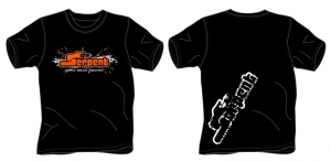 써펀트코리아,T-shirt Serpent Splash black (3XL) (#190199)