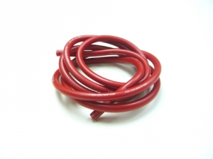 써펀트코리아,Cable 100cm soft-silicone red 10AWG (#107248)