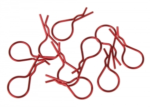 써펀트코리아,Big body clip 1/10 - metallic red (10) (#103115)