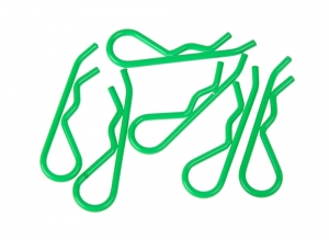 써펀트코리아,Body clip 1/8 - fluorescent green (6) (#103119)