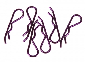 써펀트코리아,Body clip 1/8 - metallic purple (6) (#103124)