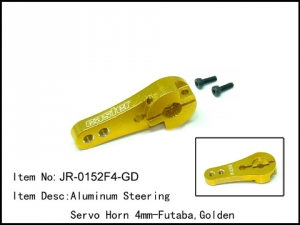 써펀트코리아,Aluminum Steering Servo Horn 4mm-Futaba,Blue (#JR-0152F4)