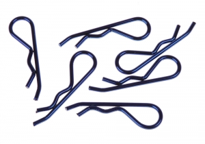 써펀트코리아,Body clip 1/8 - metallic blue (6) (#103123)