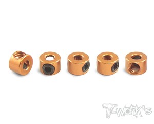써펀트코리아,Aluminum Anti-Roll Bar Collar 5 pcs(Orange) (#TA-041O)