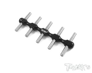 써펀트코리아,Aluminum 5mm Pinion Gear Holder (Black) (#TE-015BK)