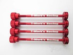 1/10 Touring Tire Holder 4pcs. (Red) (#TE-104R)