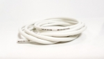 Cable 100cm soft-silicone White 14AWG (#107243)