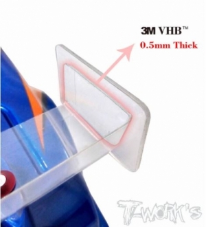 써펀트코리아,"VHB" Super Glue Double Adhesive Tape 0.5mm (85mm x 50mm 2pcs.) (#TA-082-0.5)