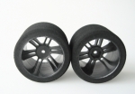 Tyre 1/10 GT RR Carbon Black (sh37) (#101557)