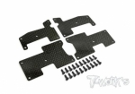 Graphite A-arm Stiffeners ( For HB Racing D815/RGT8/D817/D817 V2/D819) (#TO-180)