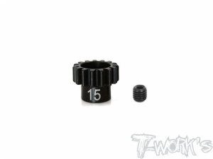M1 Steel Short Pinion Gear ( 15T ) (#TE-219-15)