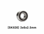 Double Sealed Ball Bearing 3 x 6 x 2.5mm (#SK630)