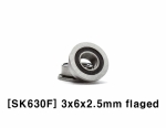 Flanged Ball Bearing 3 x 6 x 2.5mm (#SK630F)