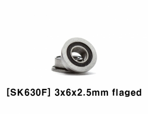 써펀트코리아,Flanged Ball Bearing 3 x 6 x 2.5mm (#SK630F)