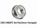 Flanged Ball Bearing 6 x 10 x 3mm (#SK1060F)