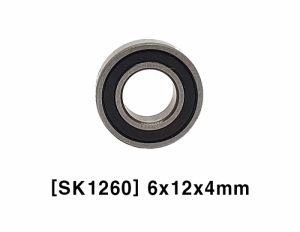 써펀트코리아,Double Sealed Ball Bearing 6 x 12 x 4mm (#SK1260)