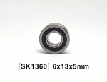 Double Sealed Ball Bearing 6 x 13 x 5mm (#SK1360)