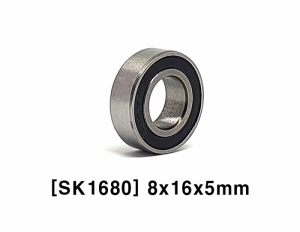 Double Sealed Ball Bearing 8 x 16 x 5mm (#SK1680)