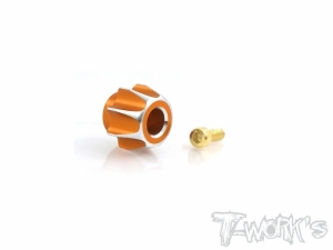 써펀트코리아,Alum. Switch Button ( For Sanwa & Airtronics MT44/M17 ) ( Orange ) (#TA-117O)