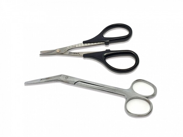 써펀트코리아,Scissor-set for lexan body 1x angled, 1x curved (#106463)