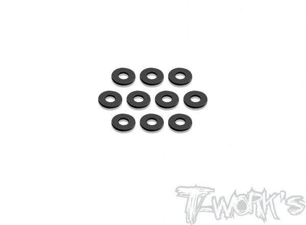 써펀트코리아,Aluminum Shim 3.5x8.5x1mm ( Black ) 10pcs. (#TA-154-1-BK)