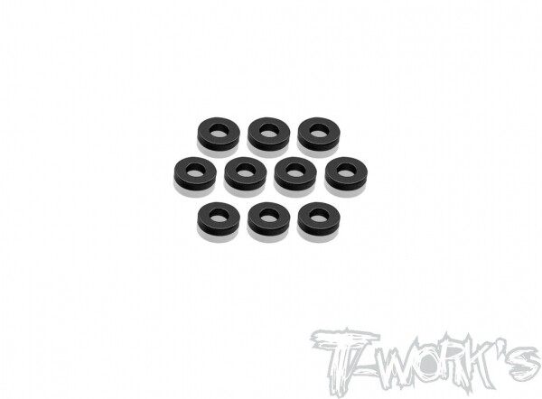 써펀트코리아,Aluminum Shim 3.5x8.5x2mm ( Black ) 10pcs. (#TA-154-2-BK)