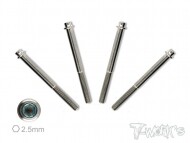 3.5x42mm 64 Titanium Hex. Socket Head Screw 4pcs. (#TSS-3542H)