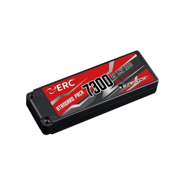 써펀트코리아,SUNPADOW ERC Lipo Battery 7300mAh 2S2P 7.4V 100C (#ERC7300)