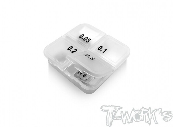 써펀트코리아,3.5x8.5x0.05,0.1,0.2,0.3mm Shim Washer Set each 10pcs. (#TA-095-3.5)