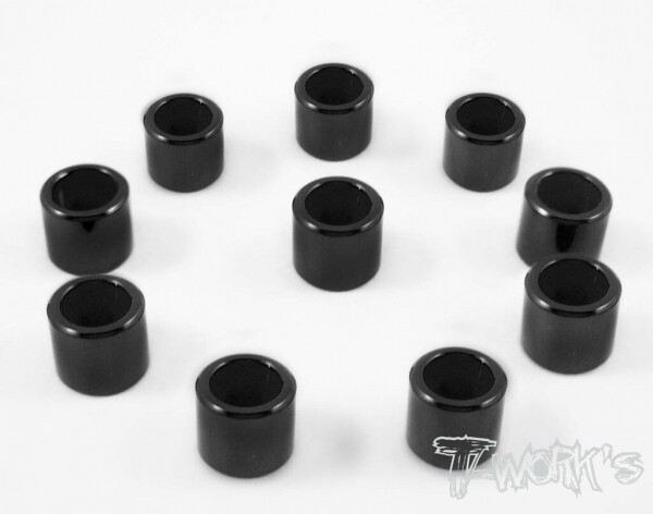 써펀트코리아,Aluminum 4x6x5.0mm Shim 10pcs ( Black ) (#TA-018BK)