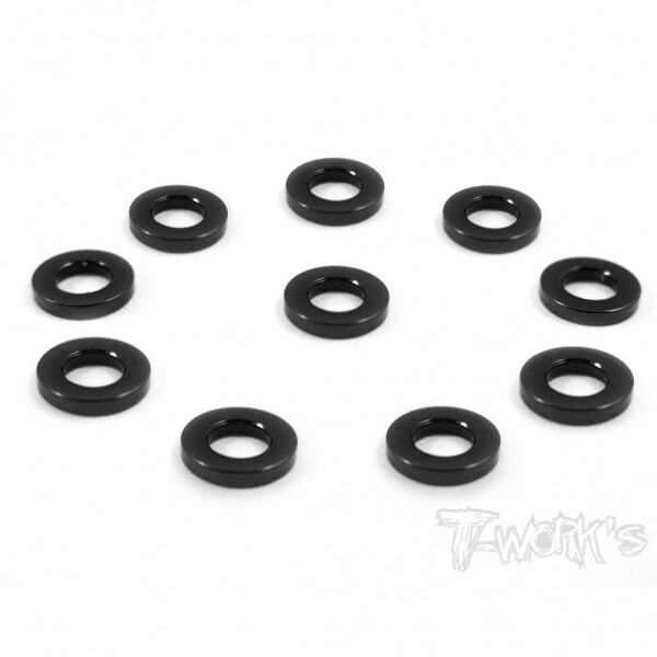 써펀트코리아,Aluminum 3x6x1.0mm Shim 10pcs ( Black ) (#TA-008BK)