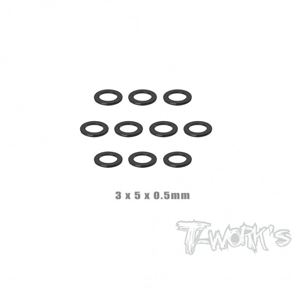 써펀트코리아,Aluminum Shim Set 3x5x0.5mm ( Black ) Each 10pcs. (#TA-159-0.5-BK)