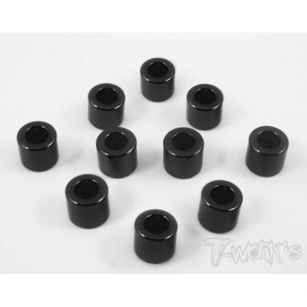 써펀트코리아,Aluminum 3x6x5.0mm Shim 10pcs ( Black ) (#TA-011BK)