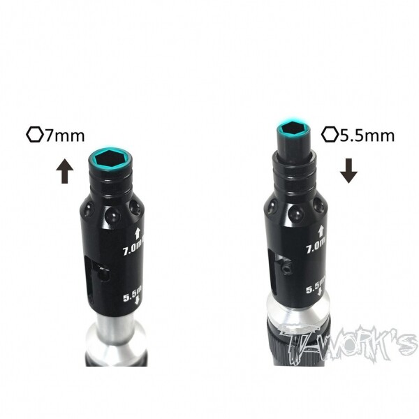 써펀트코리아,Due-use 5.5mm/7mm Socket Driver (#TT-069)
