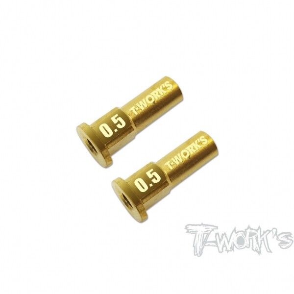 써펀트코리아,Brass Front C Hub Insert 0.5 ( For Kyosho MP10/ MP9 TKI4/3/ MP9E/ MP9E EVO ) (#TO-275-0.5)