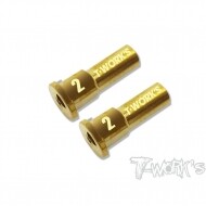 Brass Front C Hub Insert 2 ( For Kyosho MP10/ MP9 TKI4/3/ MP9E/ MP9E EVO ) (#TO-275-2)