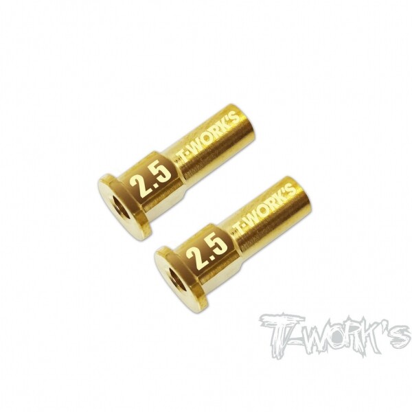 써펀트코리아,Brass Front C Hub Insert 2.5 ( For Kyosho MP10/ MP9 TKI4/3/ MP9E/ MP9E EVO ) (#TO-275-2.5)