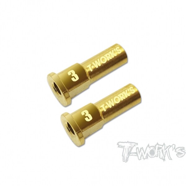 써펀트코리아,Brass Front C Hub Insert 3 ( For Kyosho MP10/ MP9 TKI4/3/ MP9E/ MP9E EVO ) (#TO-275-3)