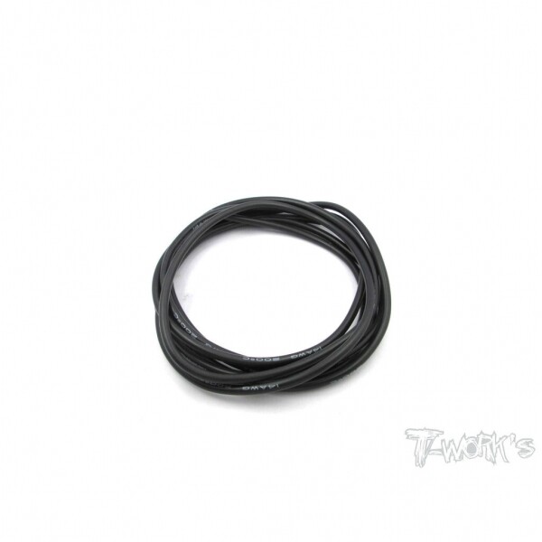 써펀트코리아,14 Gauge Silicone Wire ( Black ) 2M (#EA-025BK)