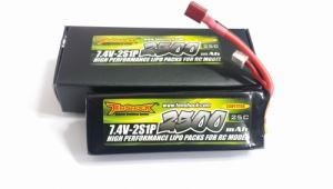 써펀트코리아,Tenshock LI-PO Battery 2500MAH,25C,2S1P,for RC Car (#TS-B0011)